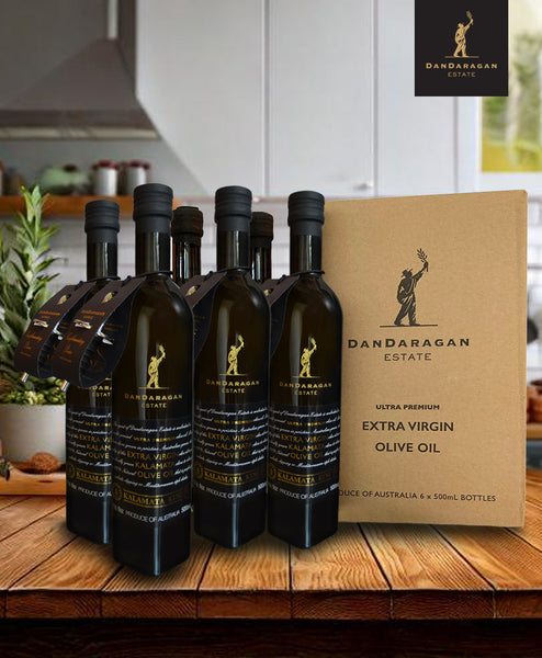 Kalamata King Extra Virgin Olive Oil (6 bottles x 1 carton) - FREE Delivery