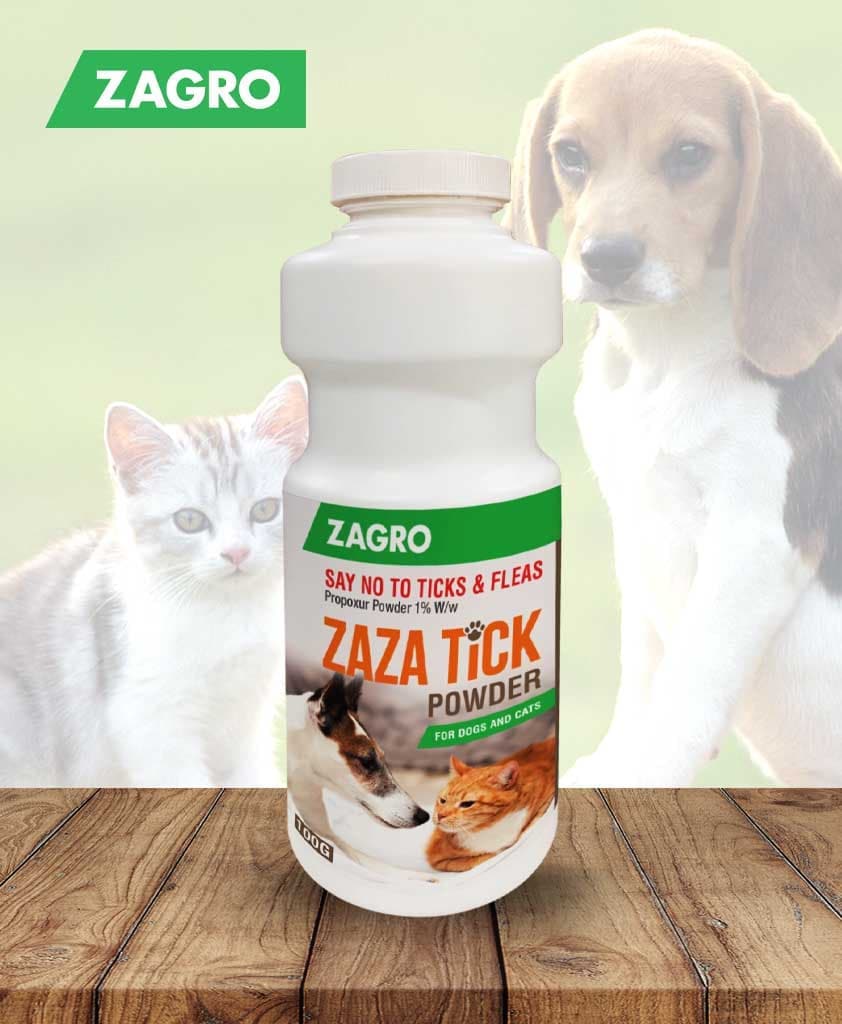 Zaza Tick Powder for Dogs and Cats 100g - Main Image